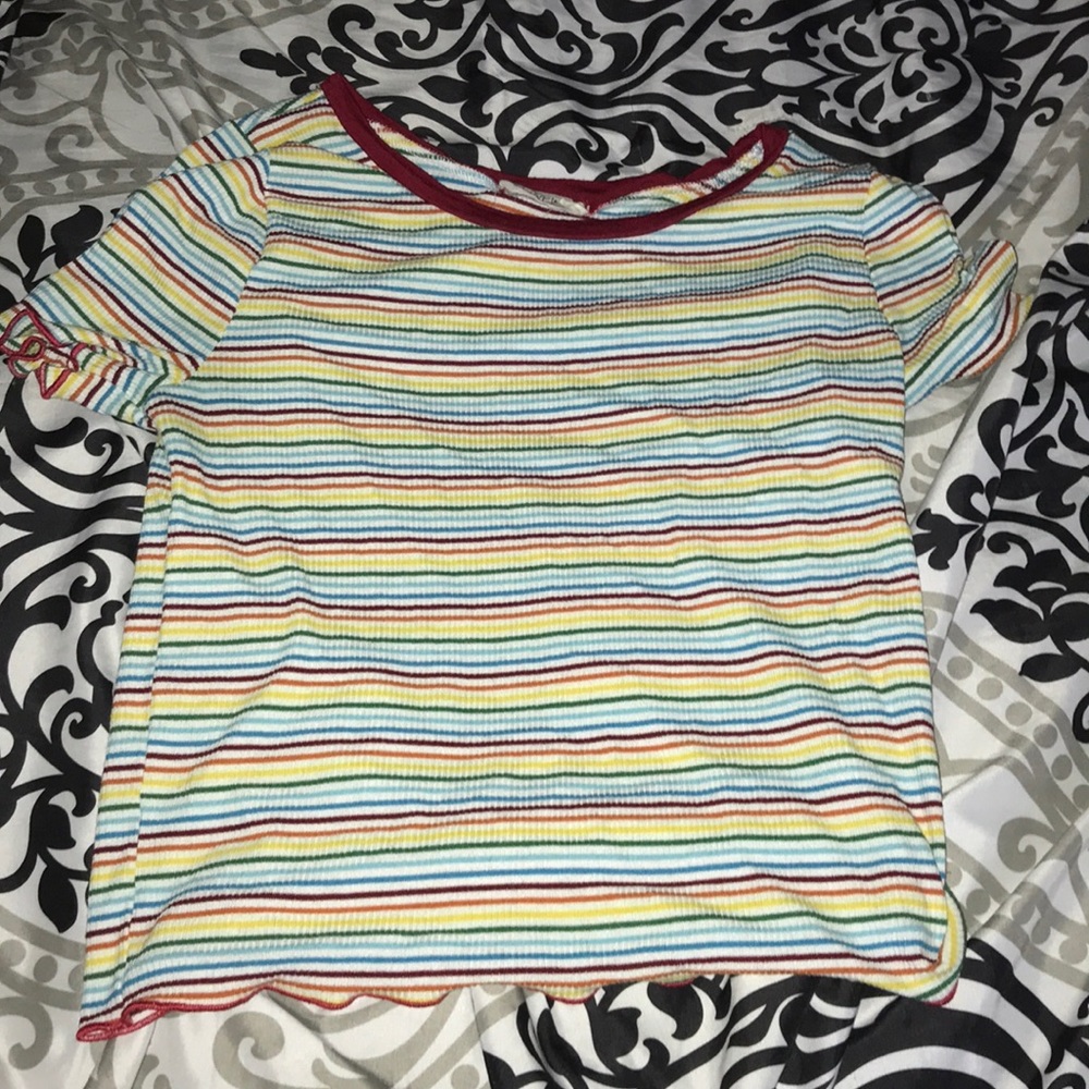 rainbow tee